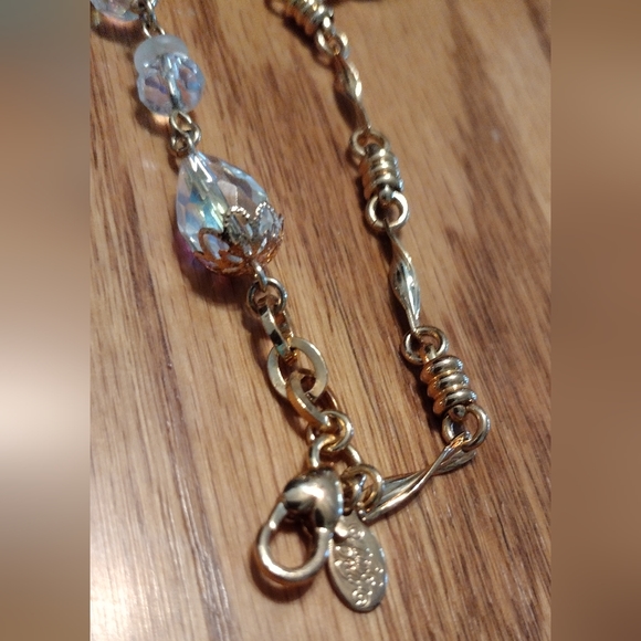 Kirks Folly crystal and gold new bracelet - Picture 12 of 16